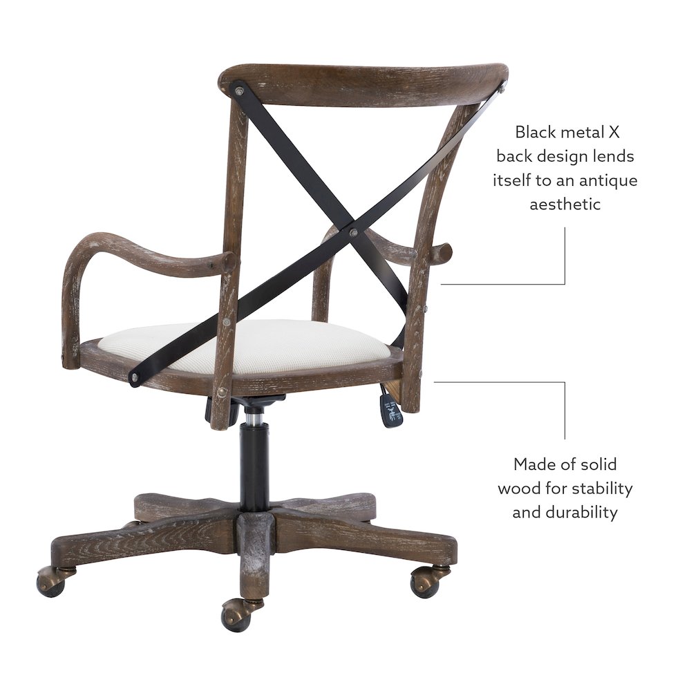 Carson Café Office Chair, Neutral. Picture 12