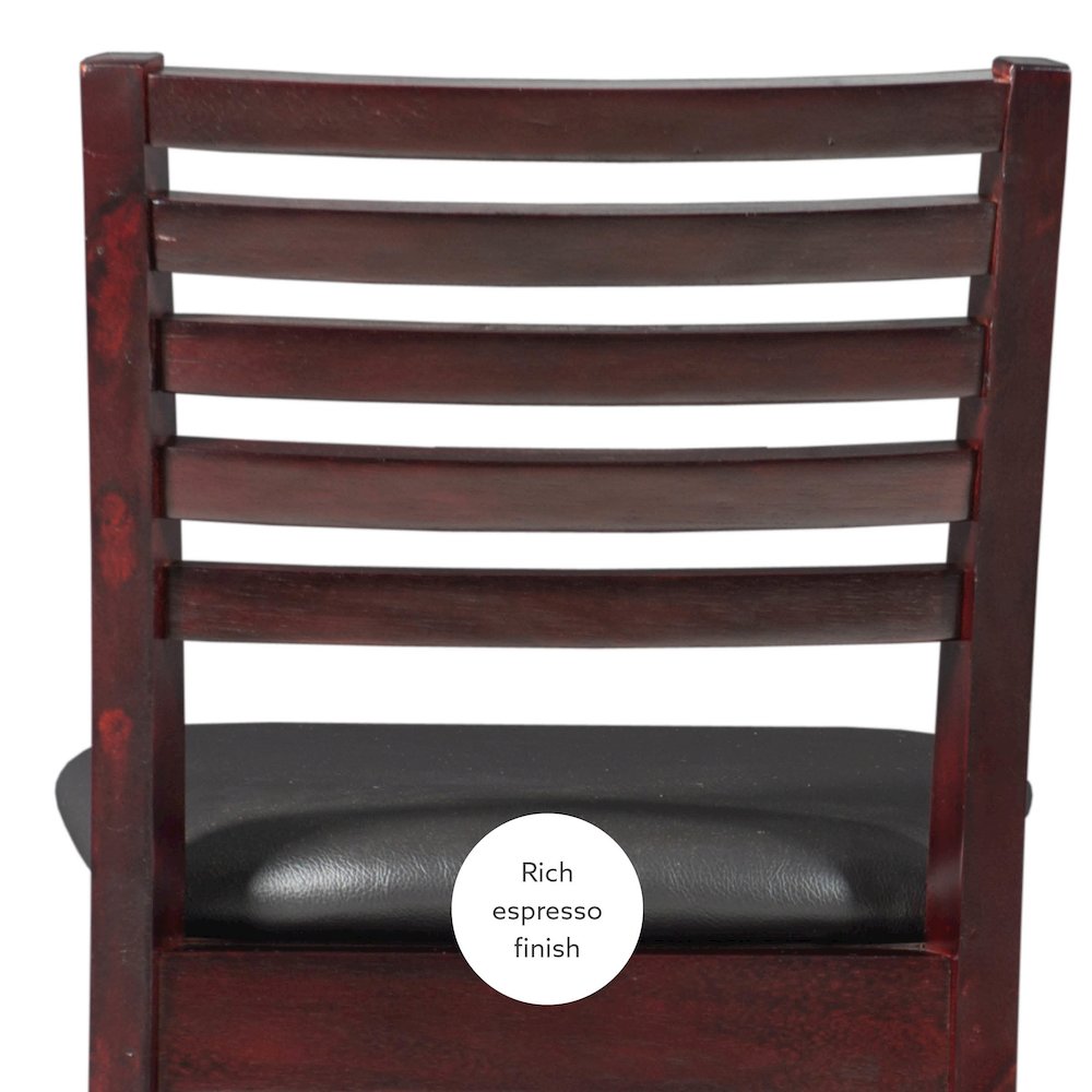 Triena 30 In Ladder Bar Stool. Picture 11