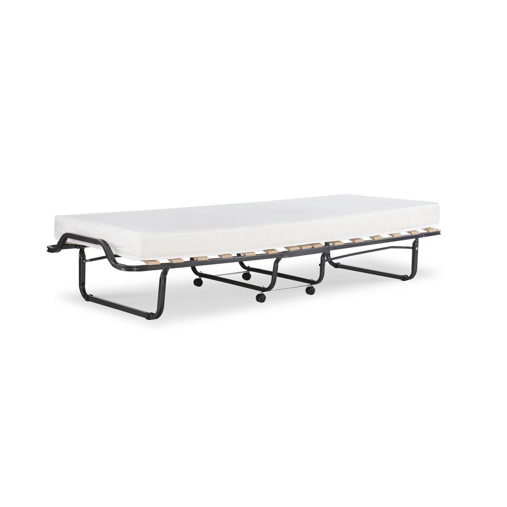 Luxor Folding Bed With Memory Foam Mattress. Picture 1