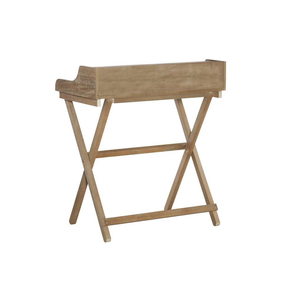 Coy Rustic Brown Folding Desk. Picture 11