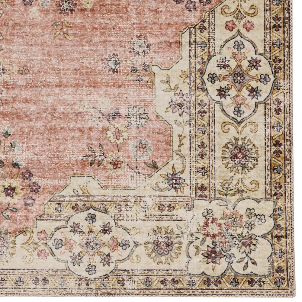 Washable Blanton Pink/Ivory 5x7, Rug. Picture 1