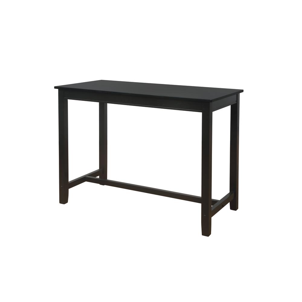 Claridge Counter Pub Table Black. Picture 1