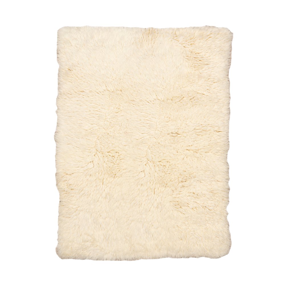 5A Flokati Natural 4000grams 5x7, Rug. Picture 1