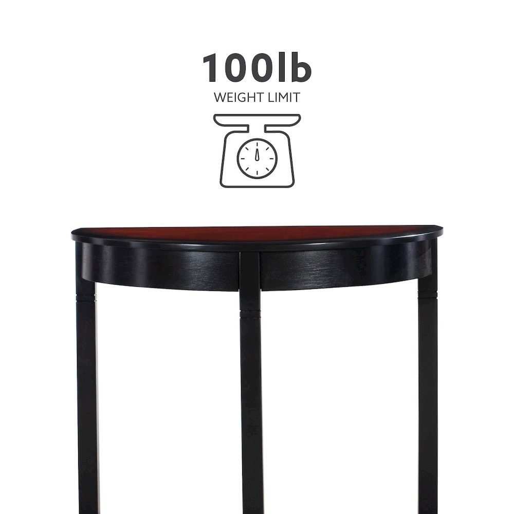 Camden Demi Lune Console Table. Picture 13