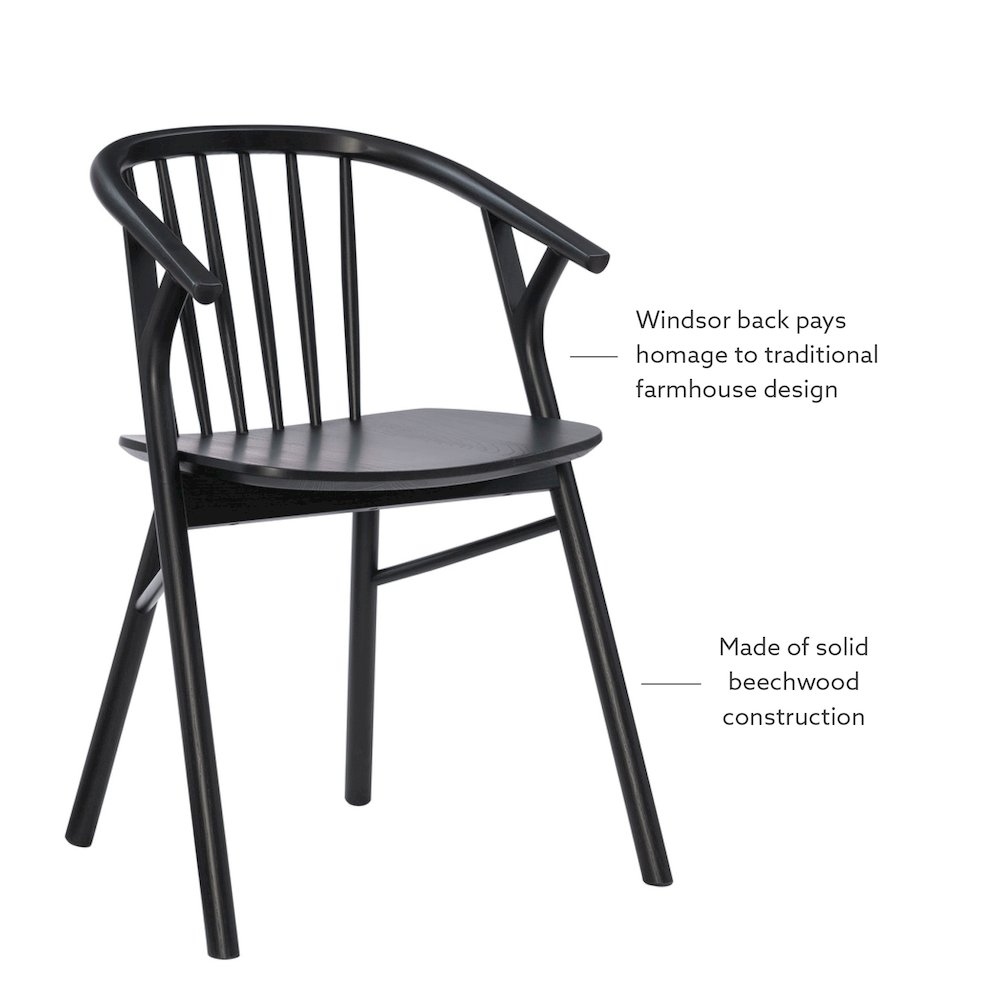 Delmot Chair Black. Picture 8