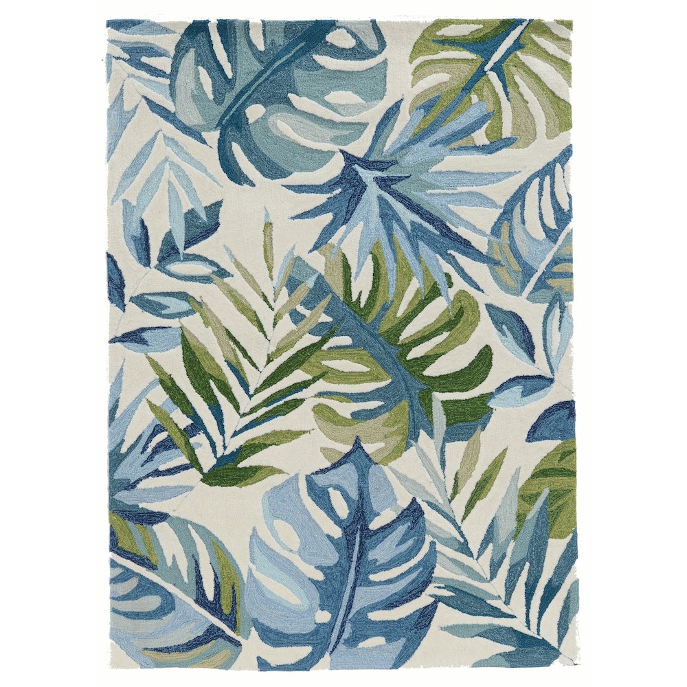 Trio Bermuda Ivory & Blue 1.10x2.10, Rug. Picture 1