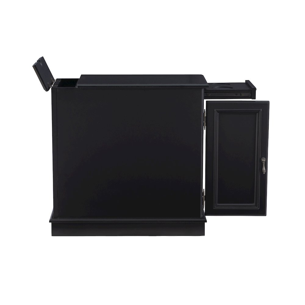 Butler Black Accent Table. Picture 8