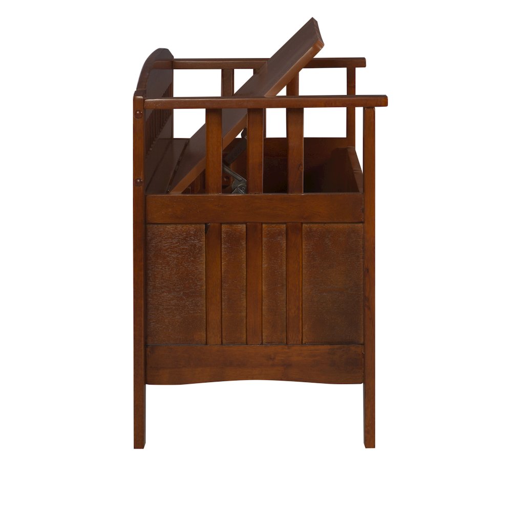 Split Seat Storage Bench. Picture 7
