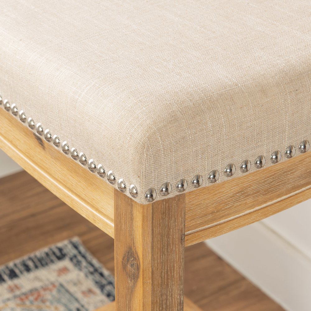 Claridge Acacia Bar Stool. Picture 4