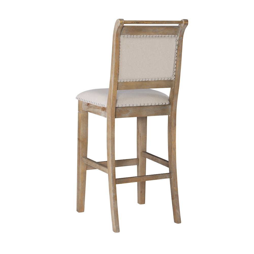 Emmy 30 In Natural Bar Stool. Picture 9