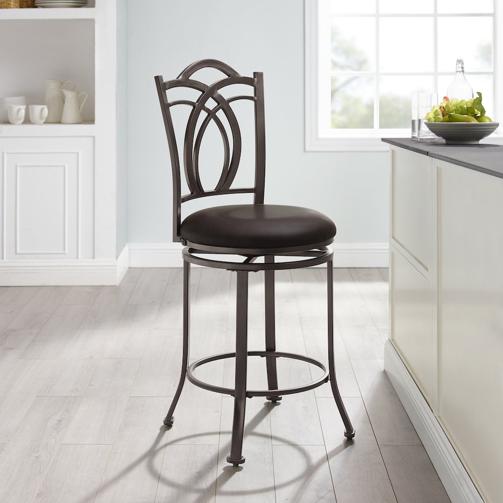 Calif Metal Counter Stool. Picture 2