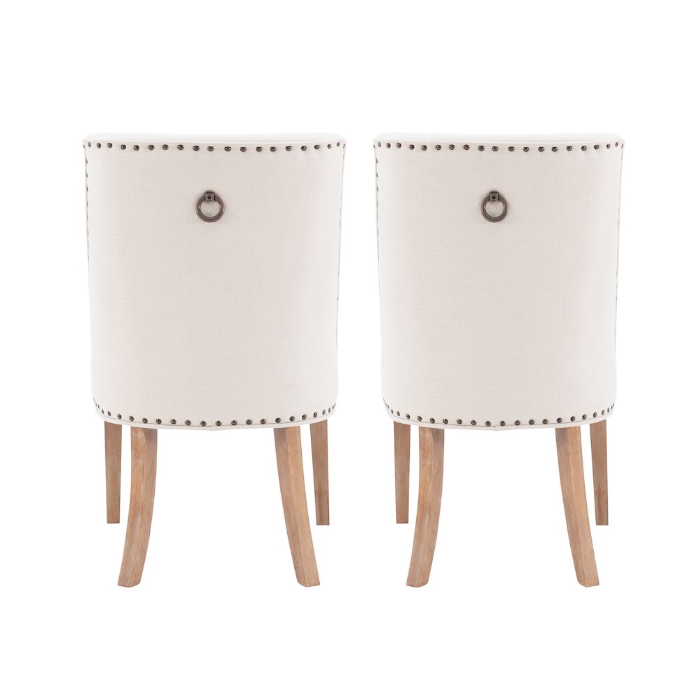 Adler Dining Chair Natural  Set of Two. Picture 6