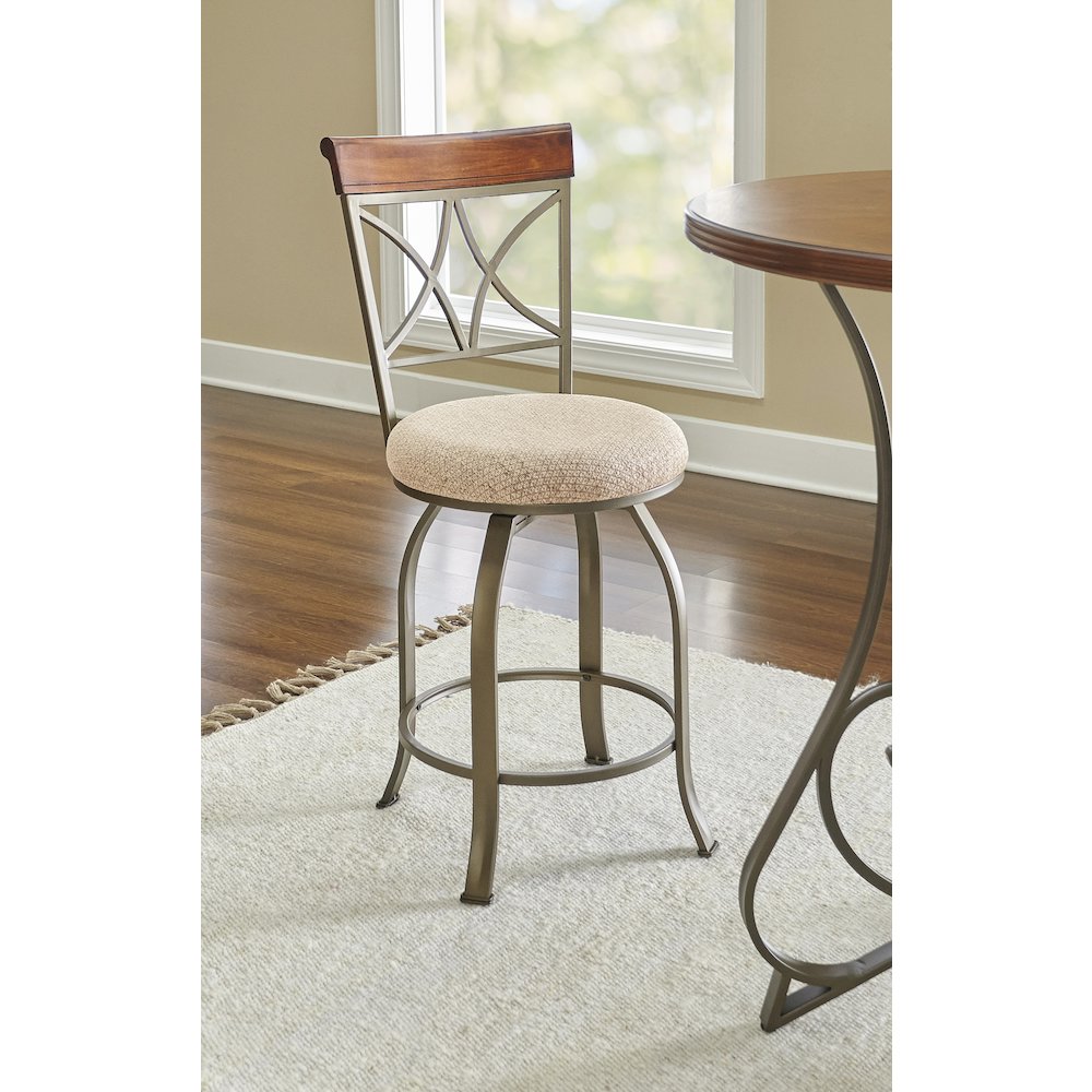 Hamilton Swivel Counter Stool. Picture 4
