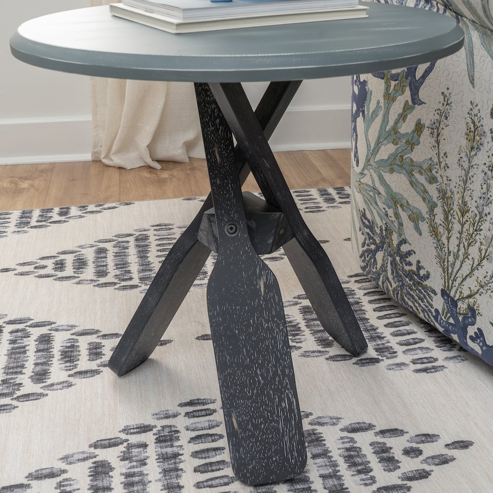 Omar Side Table Grey. Picture 4