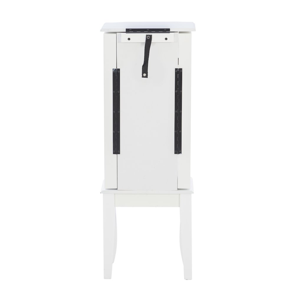 White Jewelry Armoire. Picture 10