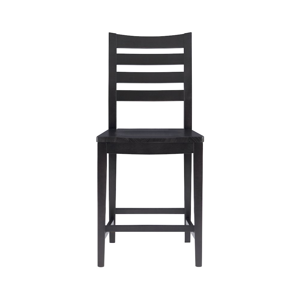 Flynn Counter Stool Black Set Of 2. Picture 2