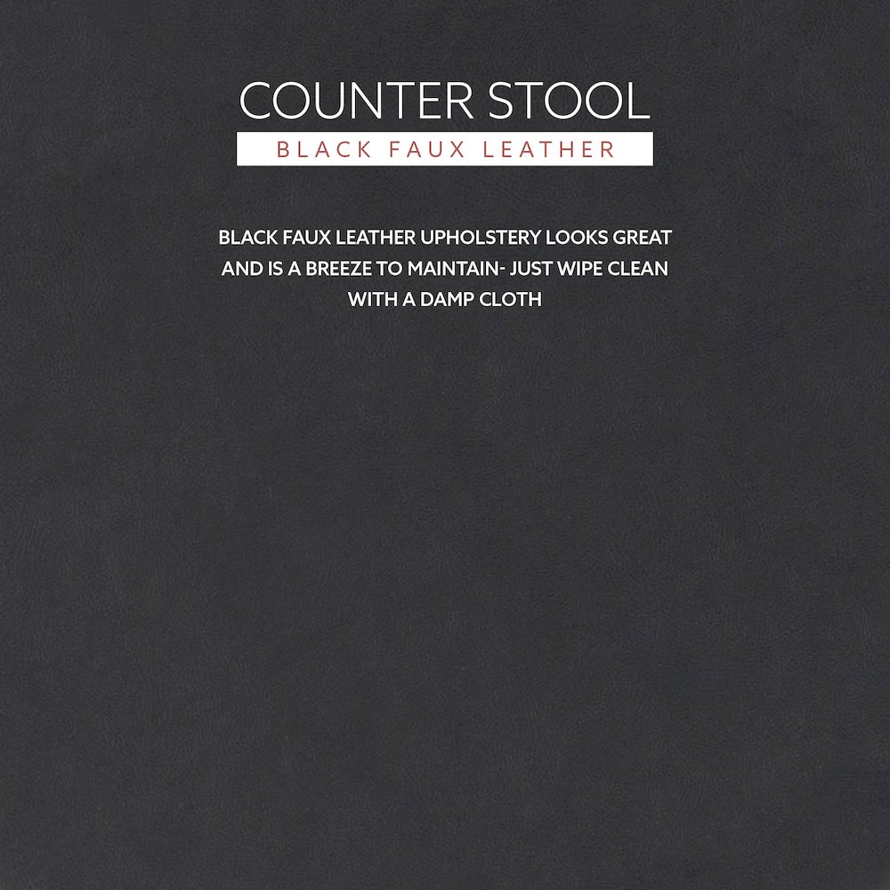 Maya Black 24 Inches Counter Stool. Picture 11