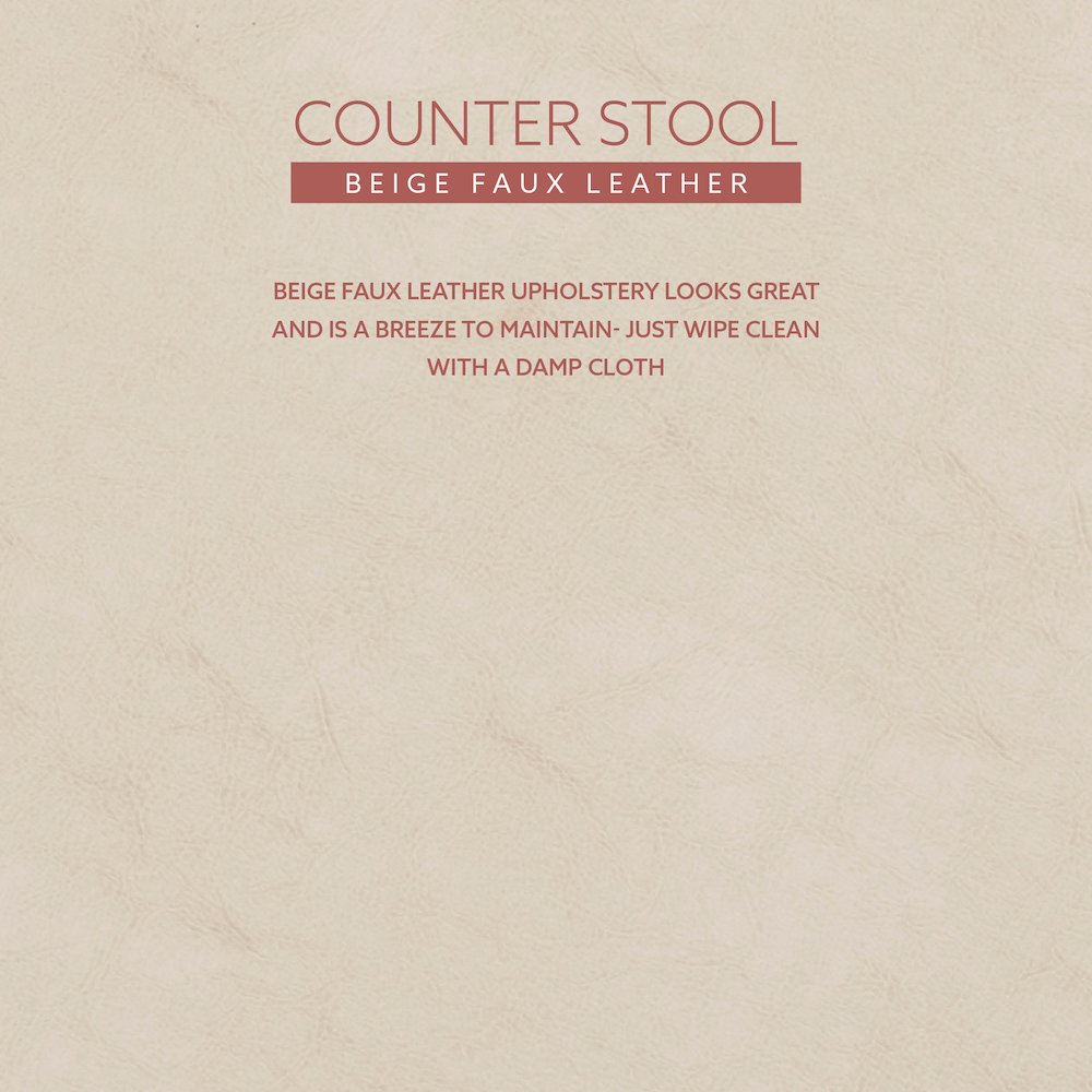 Maya Rice 24 Inches Counter Stool. Picture 11