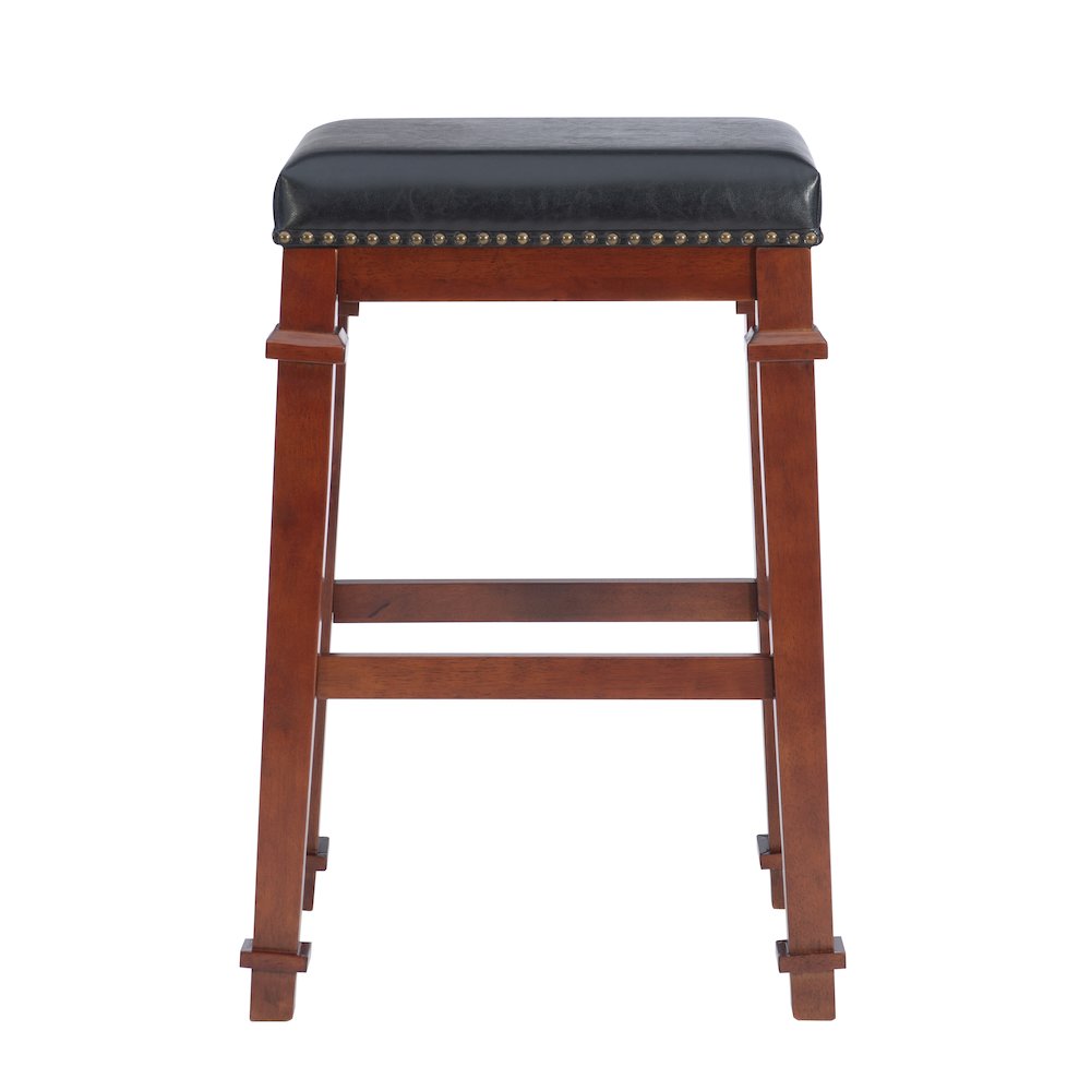 Kennedy Backless Pu Bar Stool. Picture 1