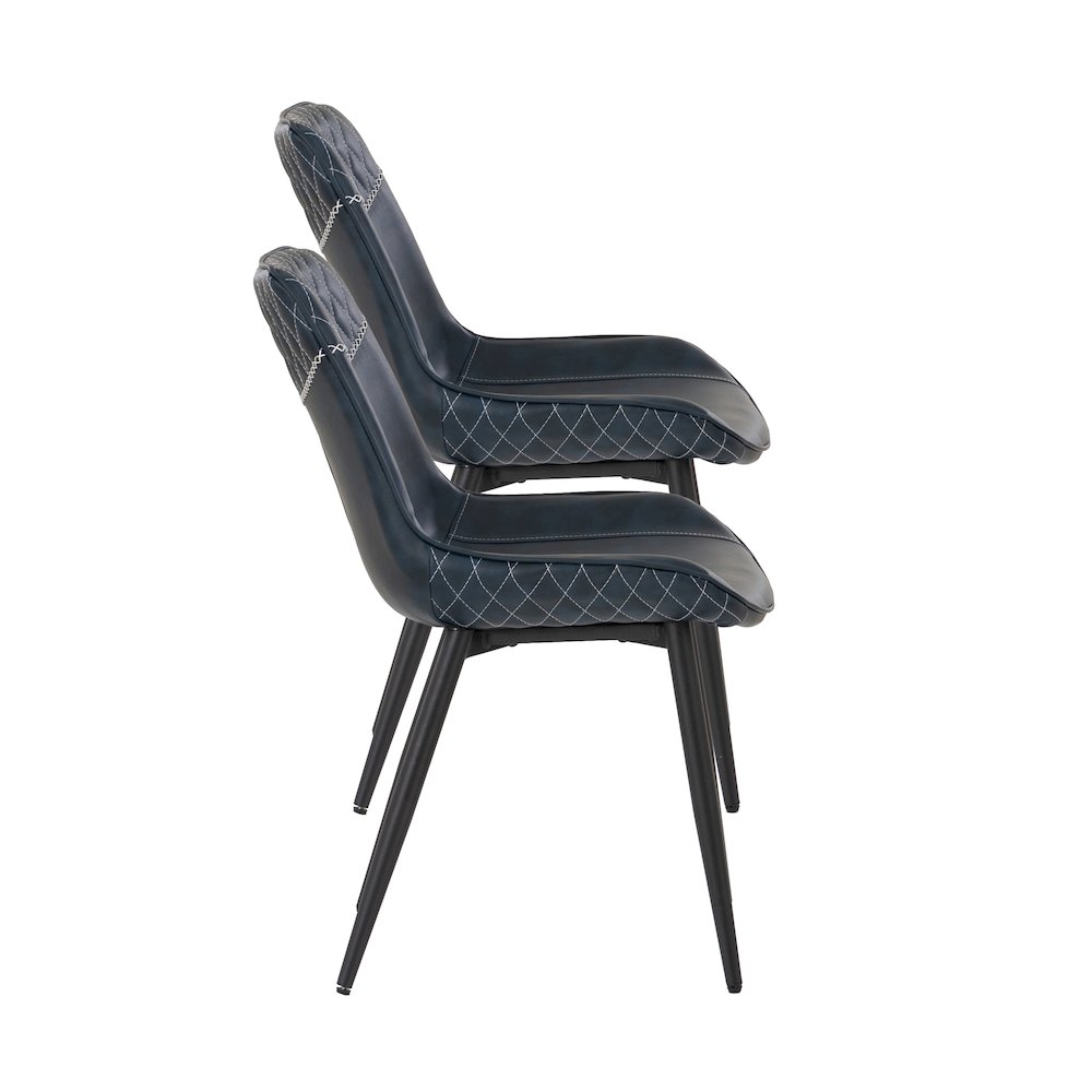 Edler Blue Dining Chairs, Set Of Two. Picture 7