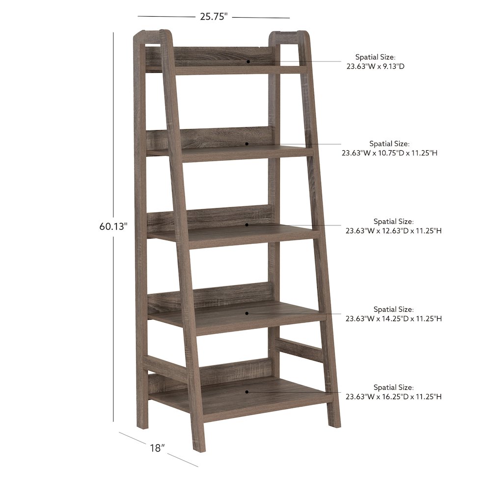 Tracey Ladder Bookcase. Picture 15