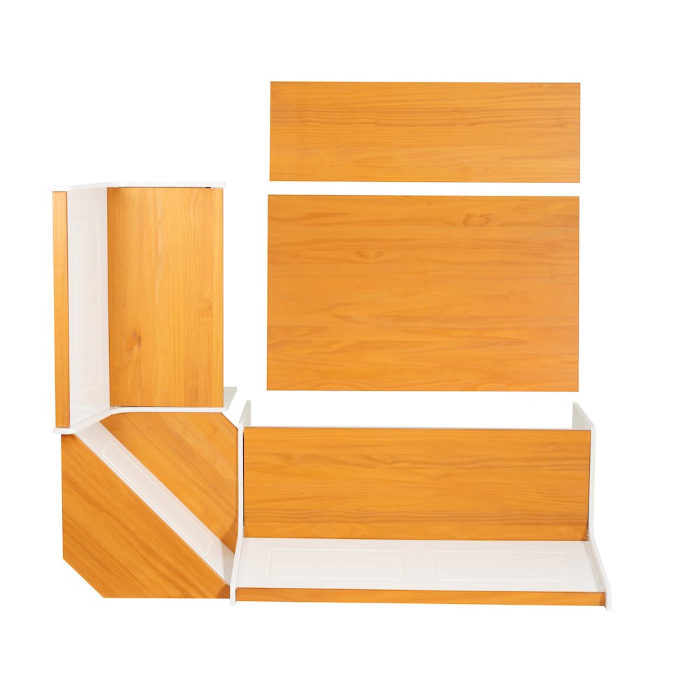 Ardmore Nook White With Pine Accents. Picture 10