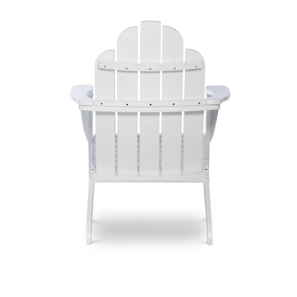 White Adirondack Chair. Picture 8