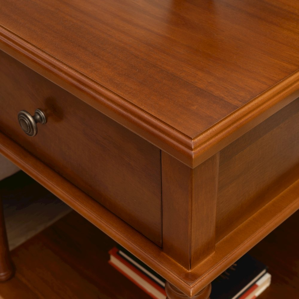 McGhie Side Table Hazelnut. Picture 6