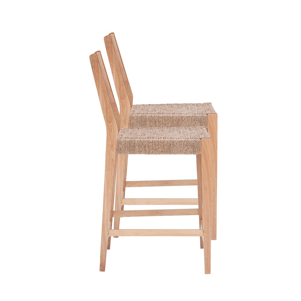 Cadence Counter Stool Natural  Set Of 2. Picture 7