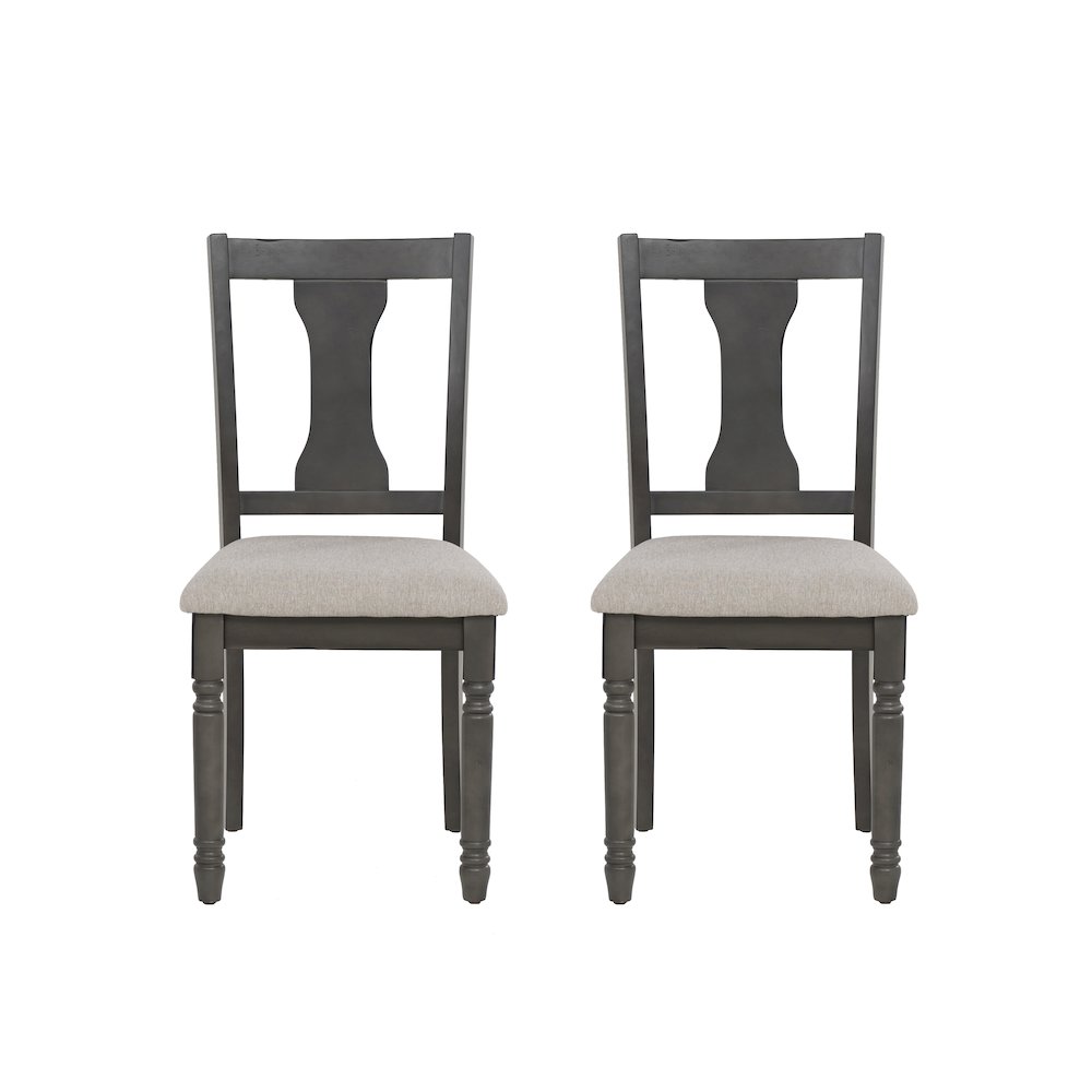 Willow Grey Side Chair. Picture 1