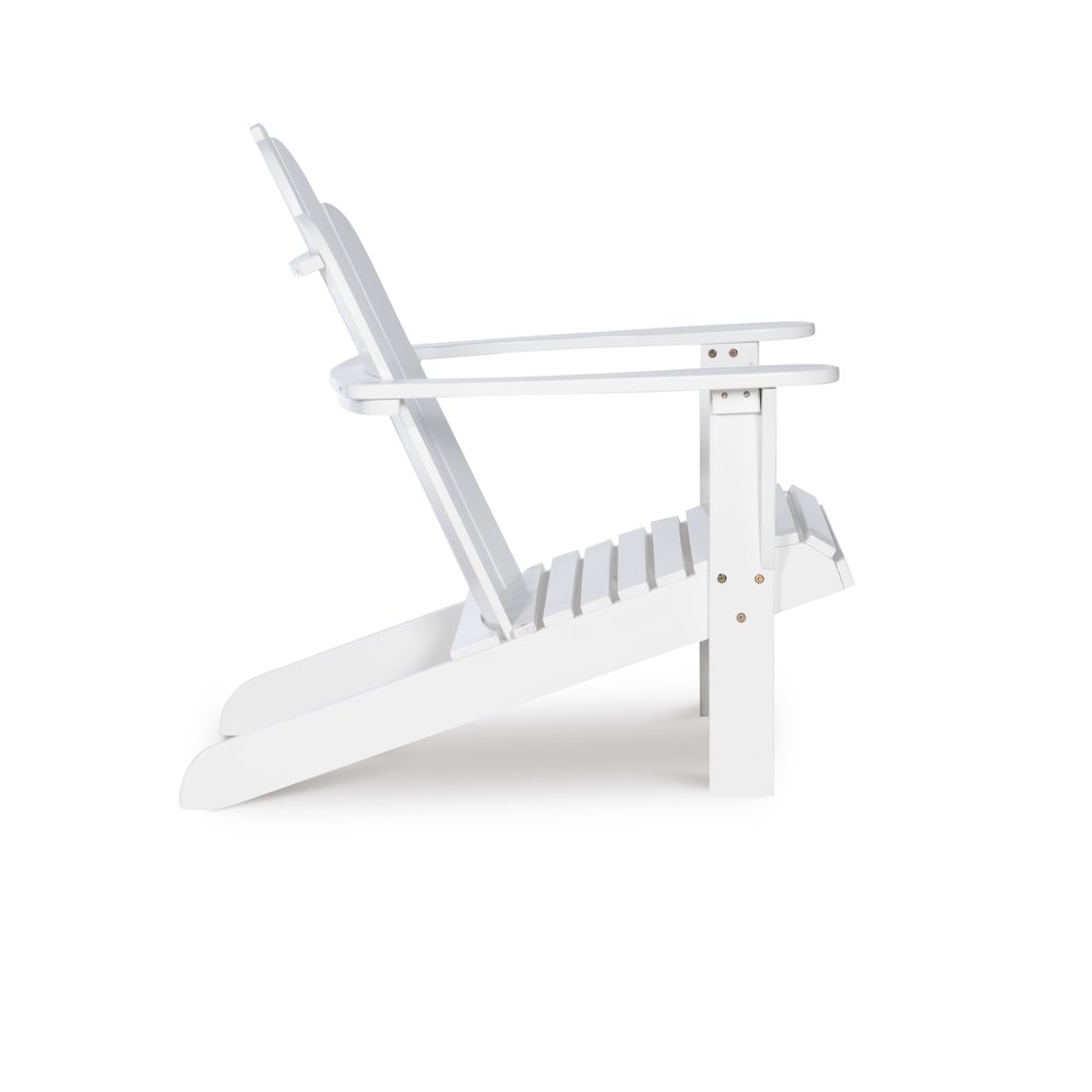 White Adirondack Chair. Picture 6
