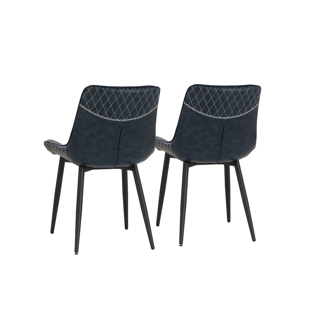Edler Blue Dining Chairs, Set Of Two. Picture 11