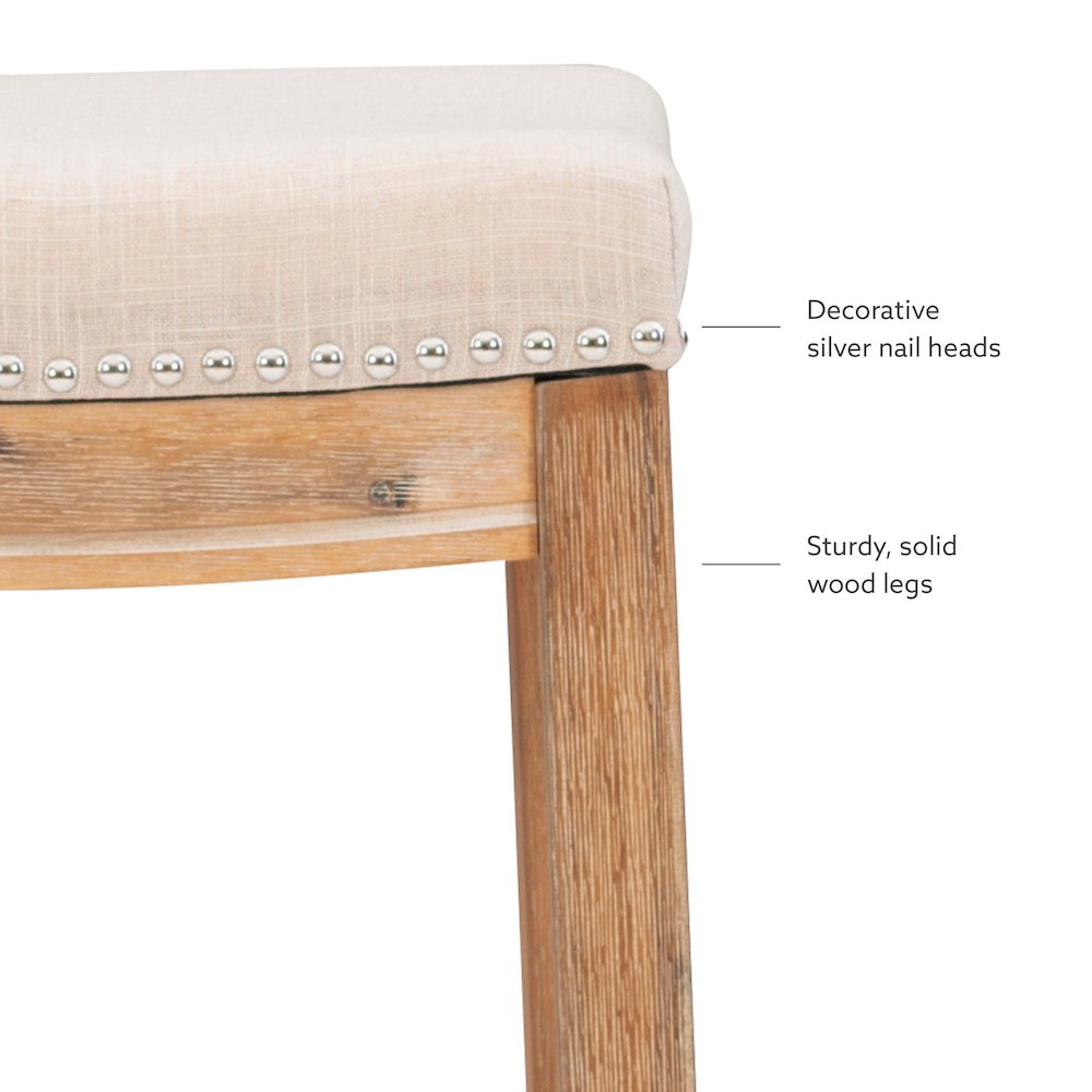 Claridge Acacia Counter Stool. Picture 10