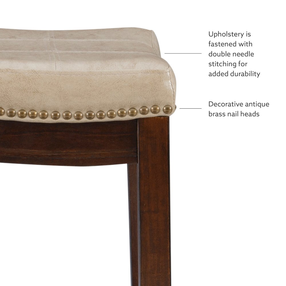 Claridge Beige Counter Stool. Picture 11