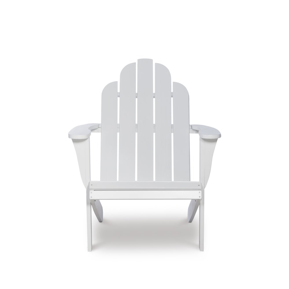 White Adirondack Chair. Picture 1
