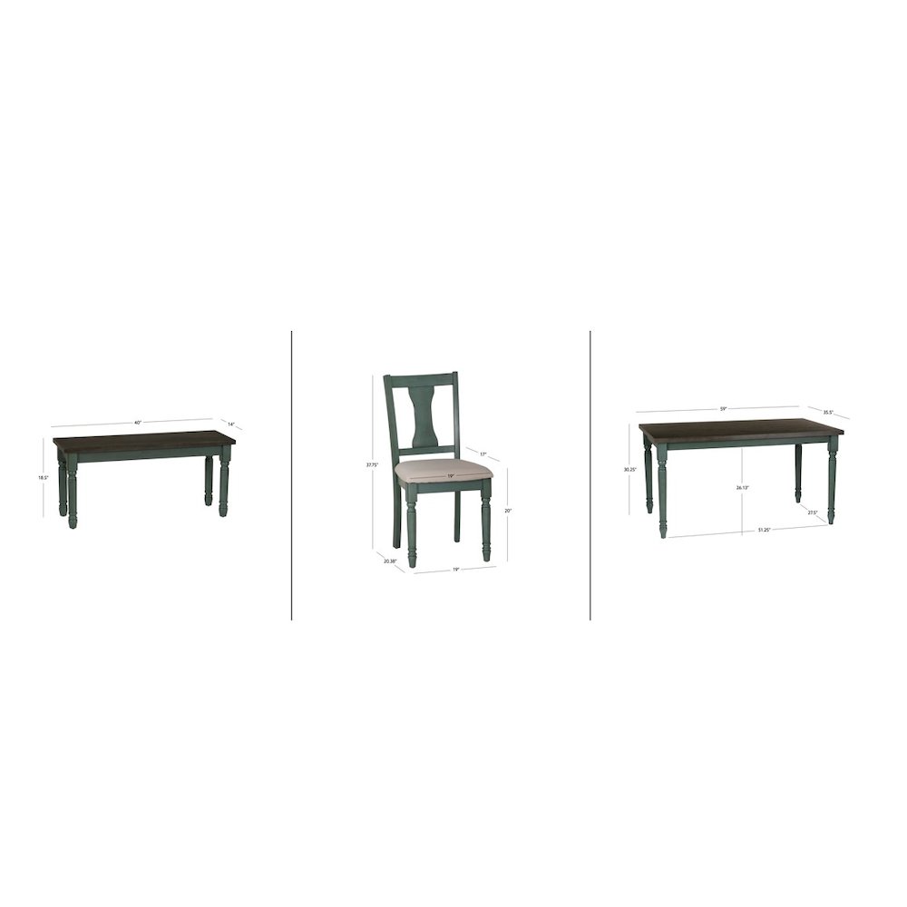 Willow  6 Piece Dining Set. Picture 8