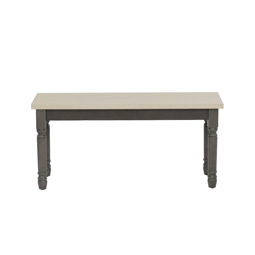 Willow Grey Bench. Picture 1