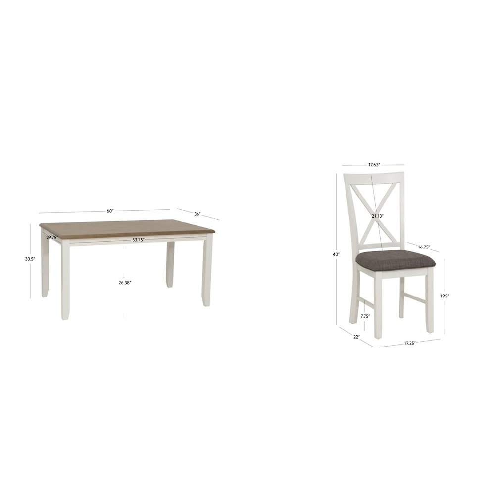 Jane 5pc Dining Set. Picture 9