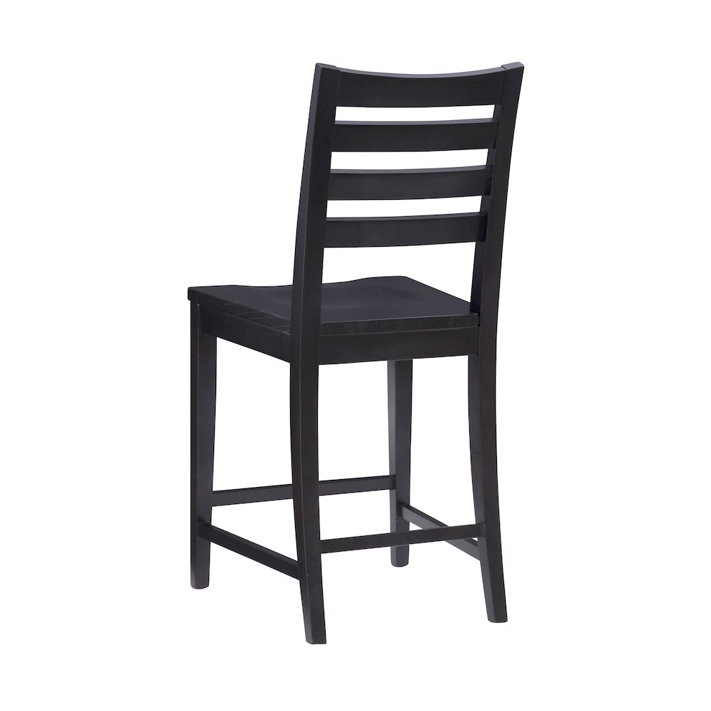 Flynn Counter Stool Black Set Of 2. Picture 9