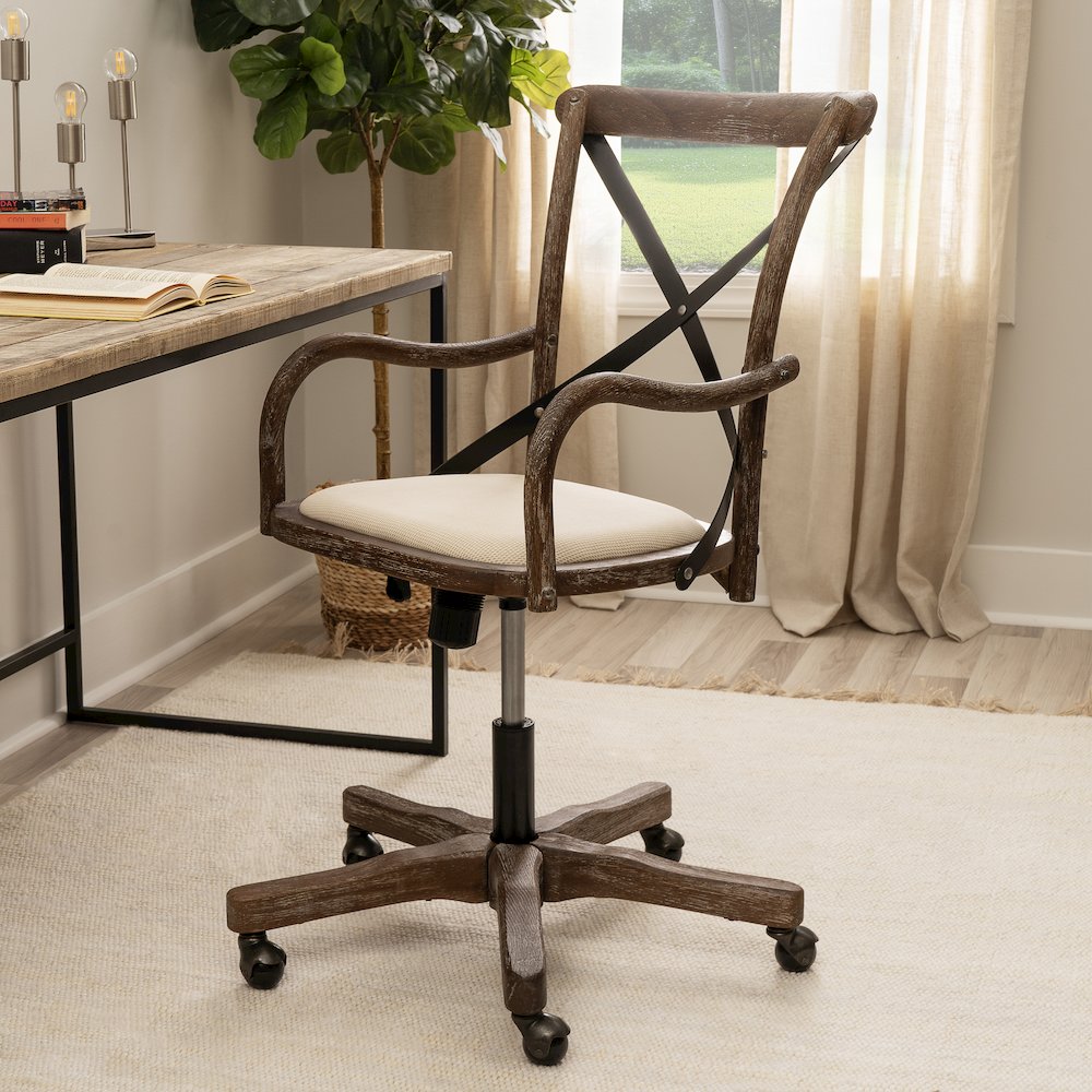 Carson Café Office Chair, Neutral. Picture 4