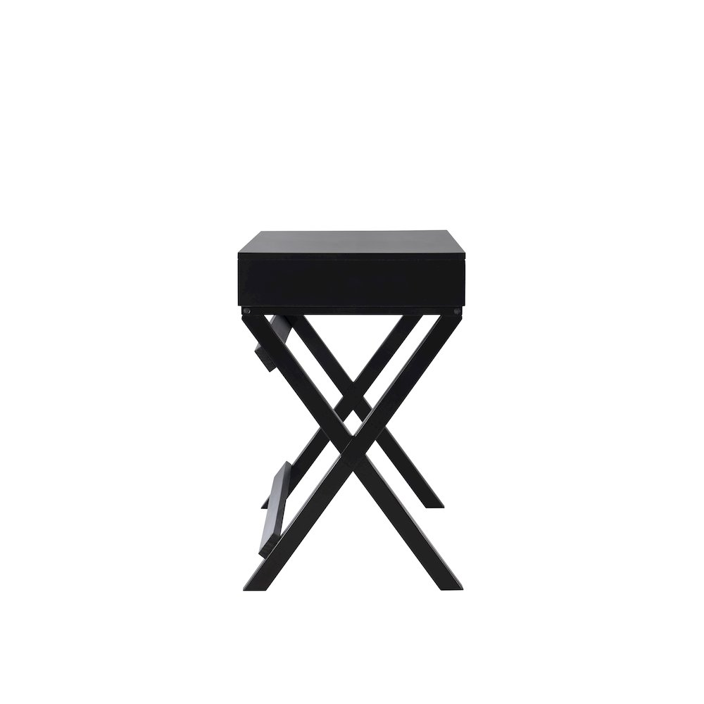 Peggy Black Writing Desk. Picture 6
