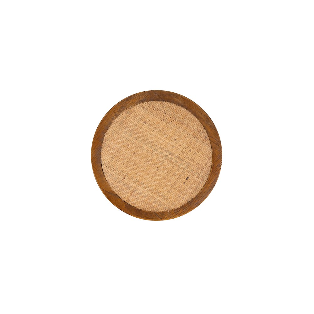 Rae Walnut Backless Counter Stool. Picture 6