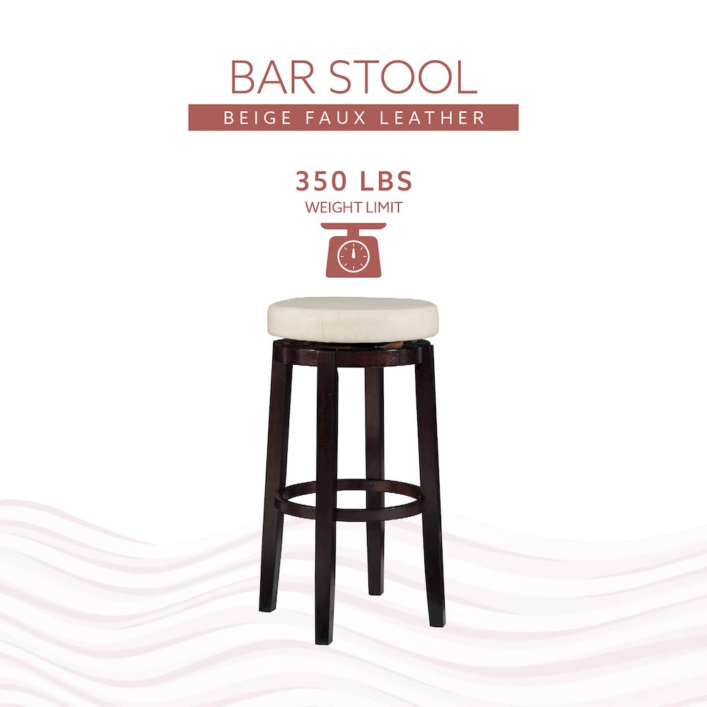 Maya Rice 29 Inches Bar Stool. Picture 14