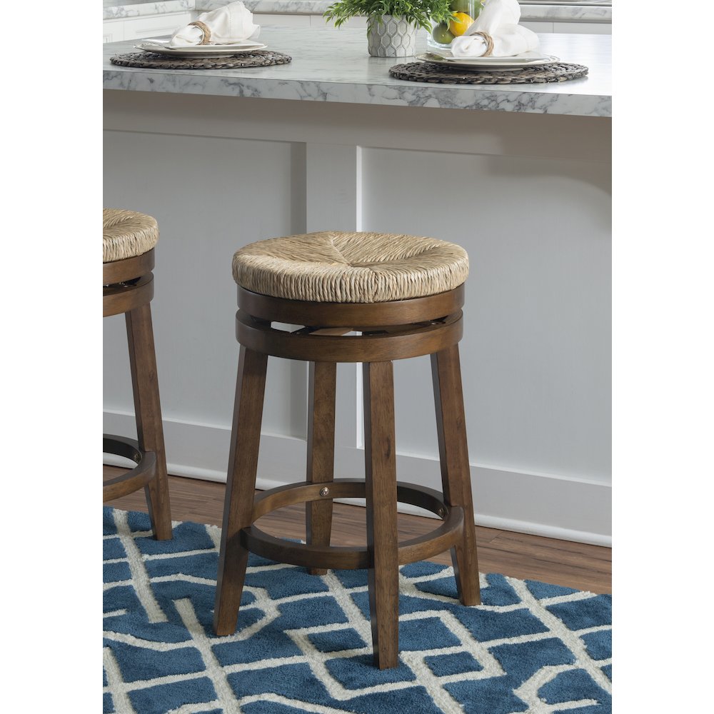Morgan 25.5 in Counter Stool Walnut. Picture 3