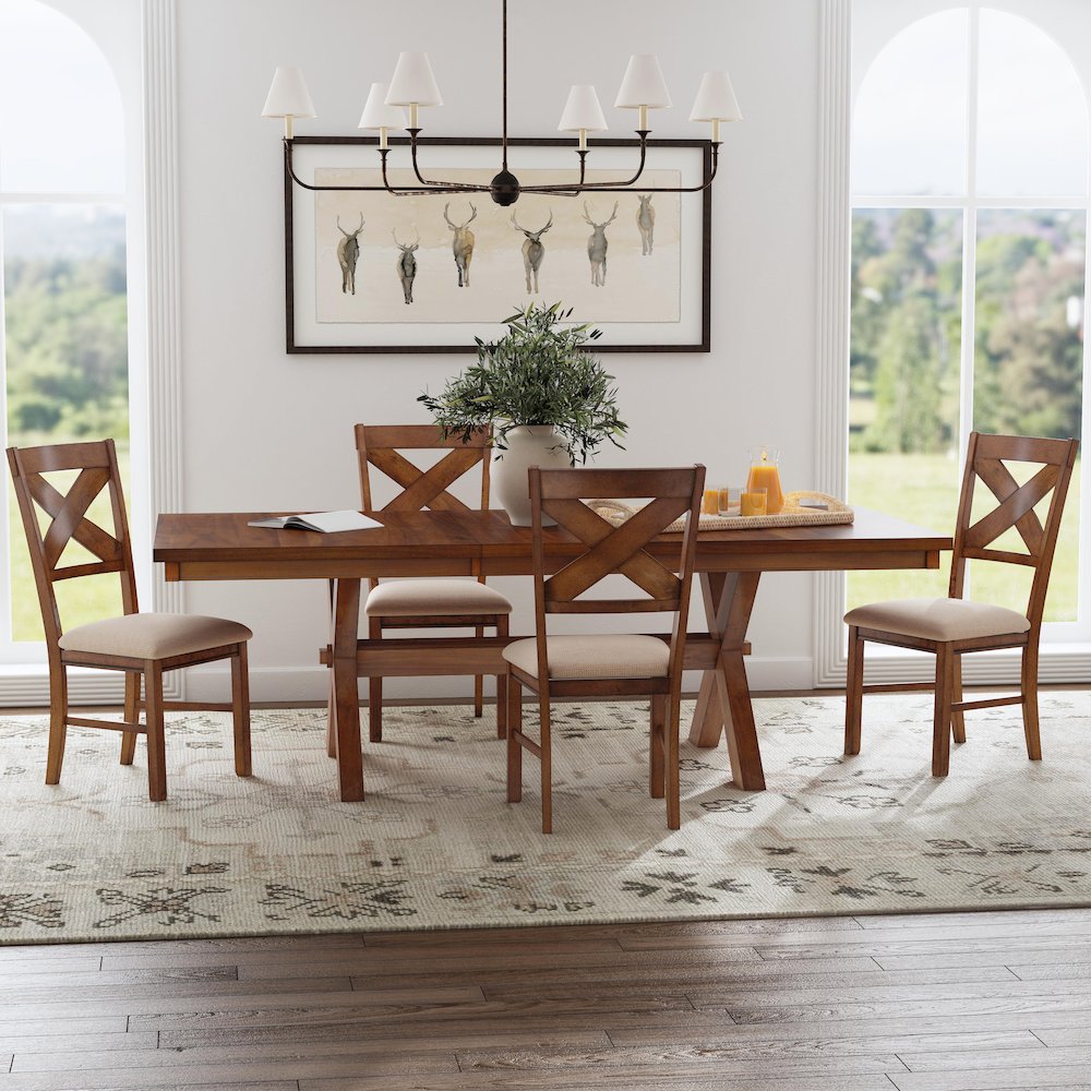 Kraven 5pc Dining Set. Picture 5