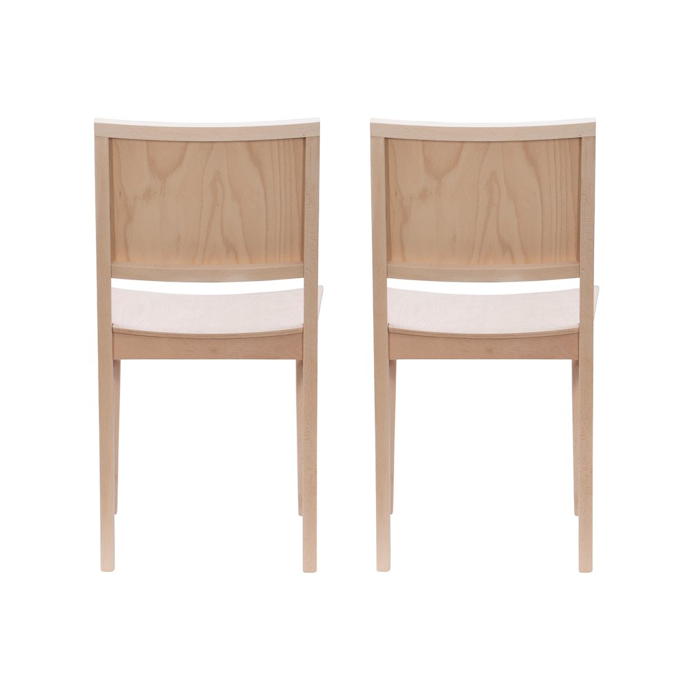 Devin Side Chair Unfinished- Set Of Two. Picture 8