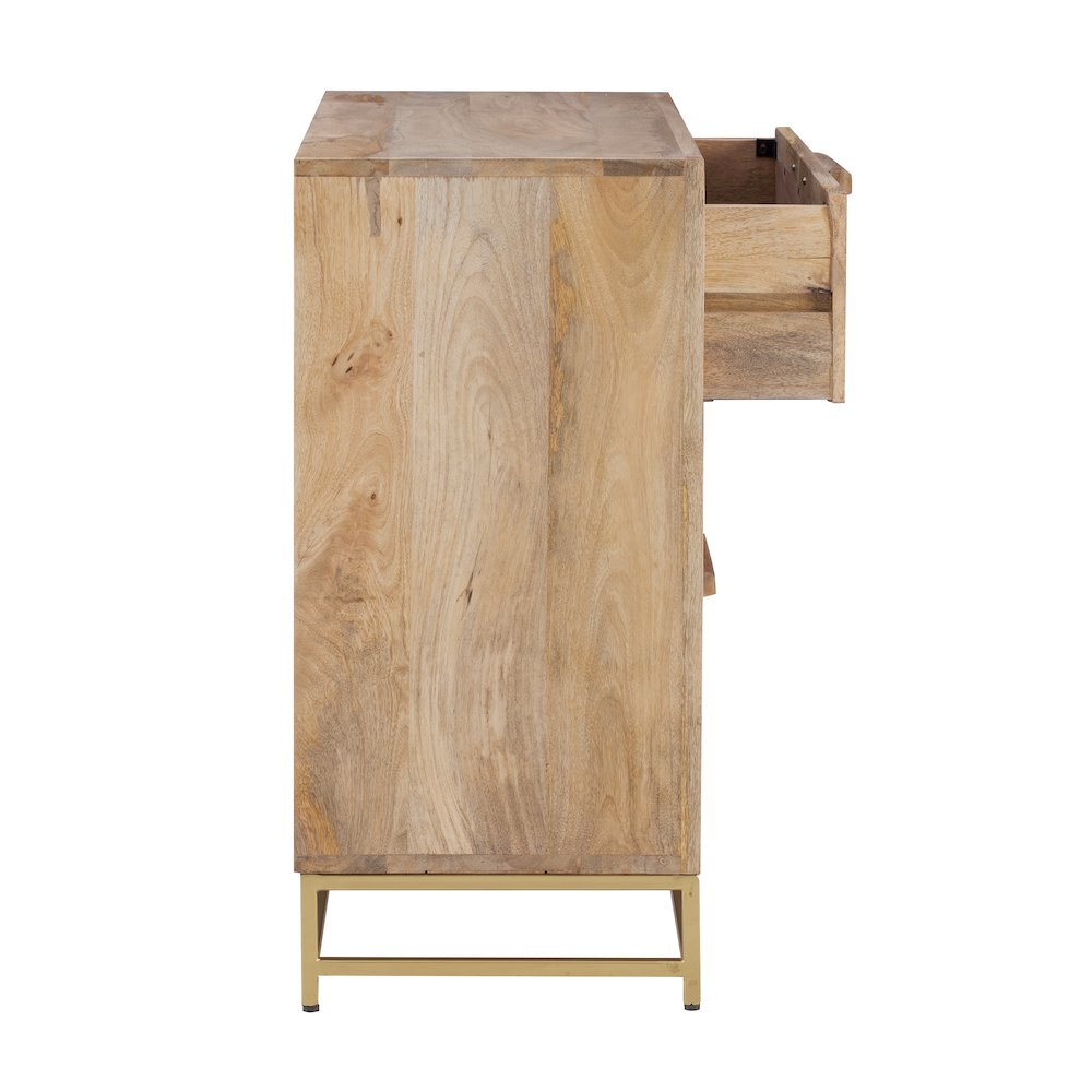 Janie Rattan Cabinet Three Drawers. Picture 7