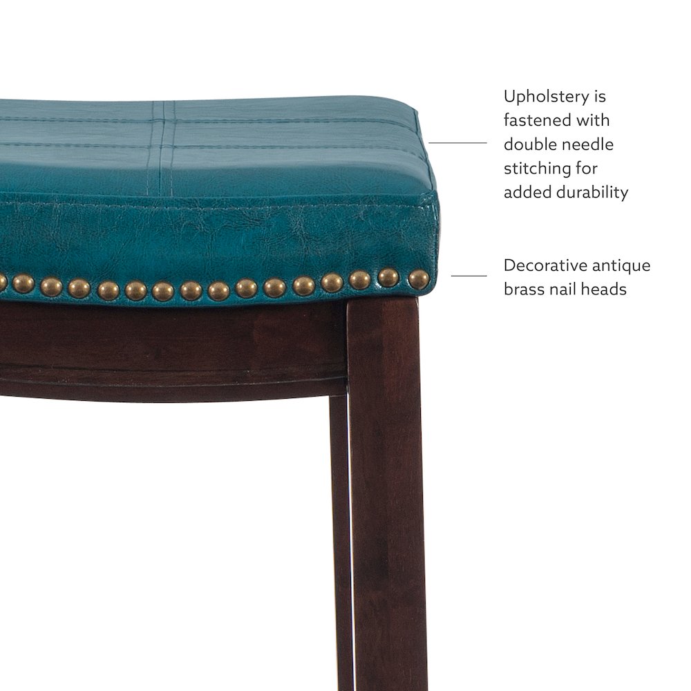 Claridge Blue Barstool. Picture 10