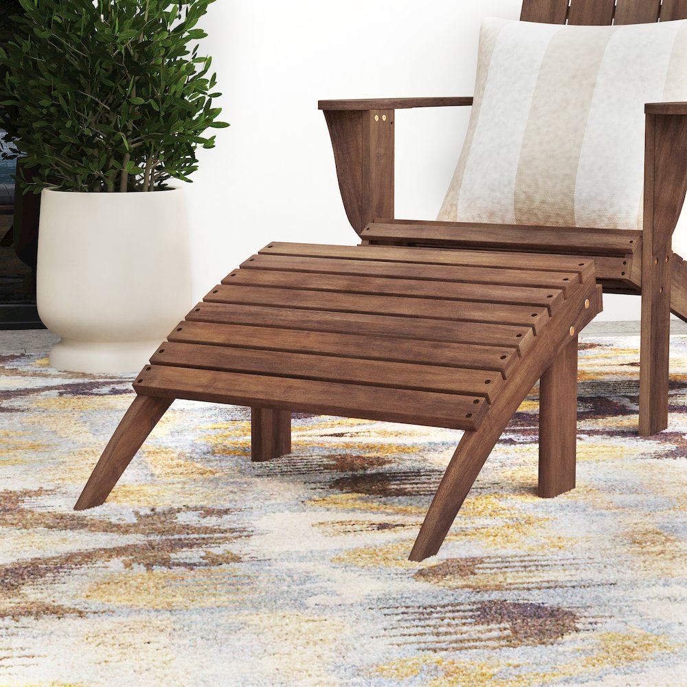 Acorn Adirondack Ottoman. Picture 4