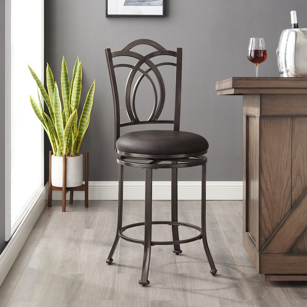 Calif Metal Counter Stool. Picture 3
